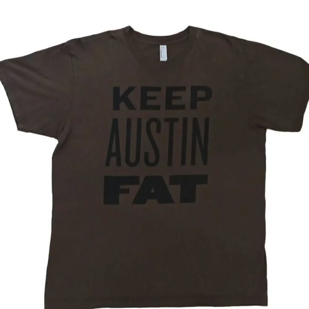 Keep Austin Fat Tee - Picture 2 of 4